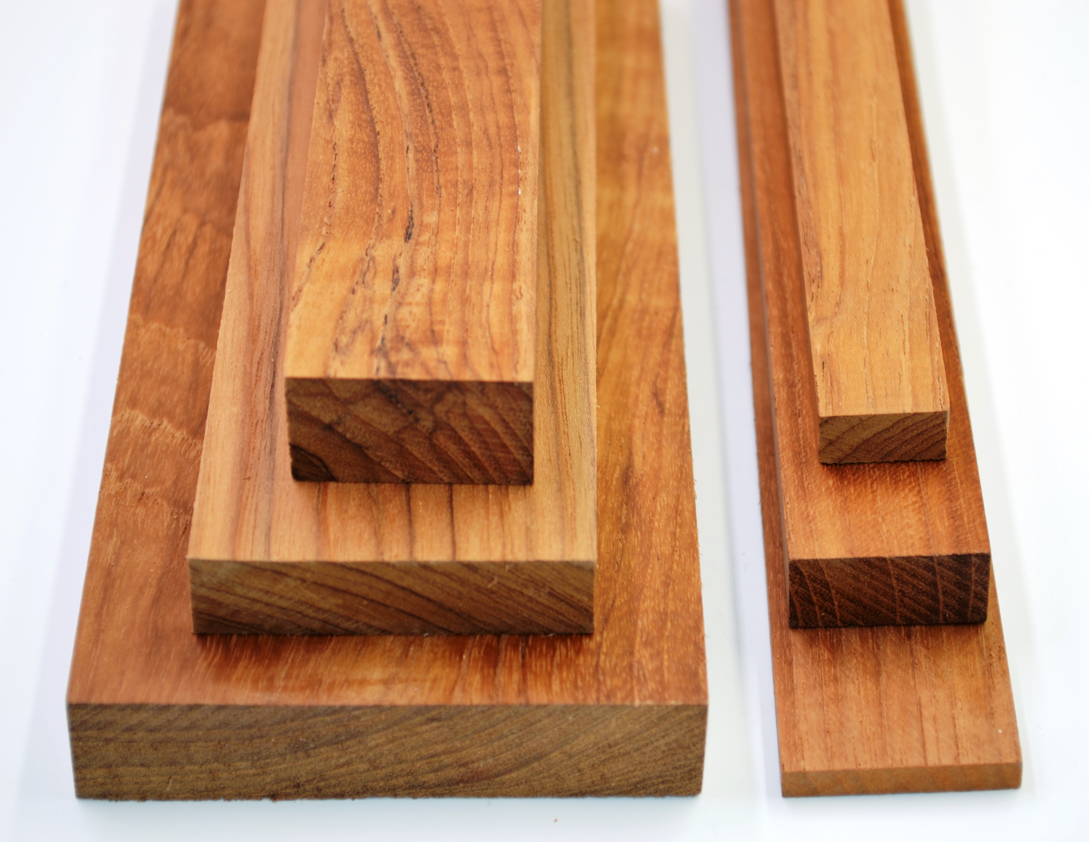 Teak Leisten Teak Holz Modellbau Holzleisten verschiedene Stärken ab 10stk 
