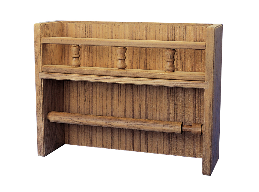 Küchenrollenhalter mit Gewürzregal 266