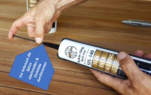 SIS 440 Dichtmittel und Vergussmasse Hinweis