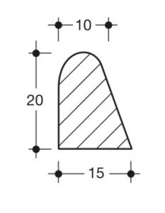 Sapeli Schlinger - Sülbordleiste