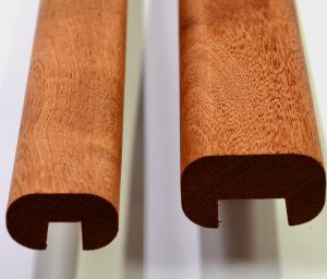 Sapeli Schottabdeckleiste aus Mahagoni