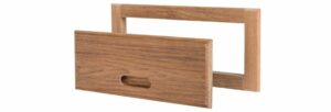 Teak Schubladenfront (Art. 730) - ladefronten