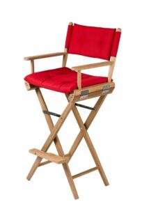 Teak Steuerstuhl ungeölt