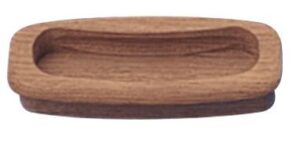 Ovale oder runde Teak Griffe für Schubladen