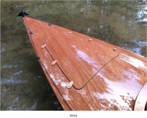 MOBY Kajak auf dem Wasser