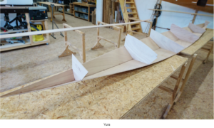 YURA Kajak auf dem Wasser