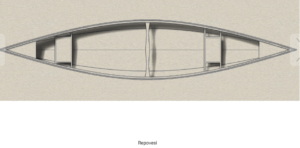 REPOVESI Kanadier Kajak auf dem Wasser