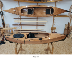 MOBY FUN Kajak auf dem Wasser