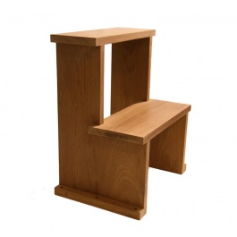 Teak Steg Treppe<i>Maße 40 x 30 x 50 cm</i>