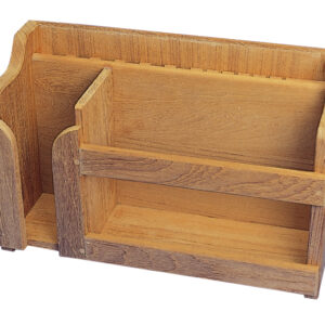 Teak Regal Besteck-Tassen- und Tellerhalter <i> Maße 40 x 14 x 25 cm </i>  <i> (Art. 205) </i>