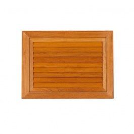 Teak Klapp-Jalousie <i> Maße 39,7 x 29,7 cm </i>  <i> (Art. 3006) </i>