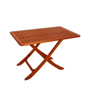 Teak Klapptisch Grätingdesign <i> Maße 100 x 60 cm </i> <i> geölt oder ungeölt </i> <i> (Art. 3056) </i>