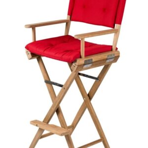 Teak Steuerstuhl <i> ungeölt </i>  <i> verschiedene Kissenfarben </i>