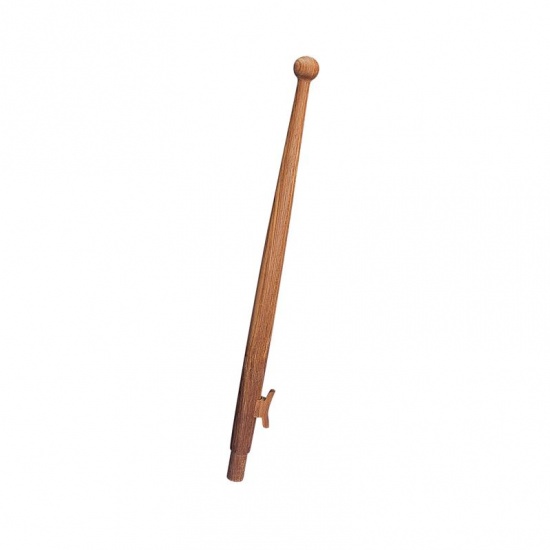 Teak Flaggenstock <i> konisch mit Rundknauf </i> <i> verschiedene Längen </i>
