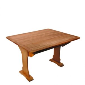 Teak Massivtisch <i> Maße 90 x 70 cm </i> <i> klappbar </i>