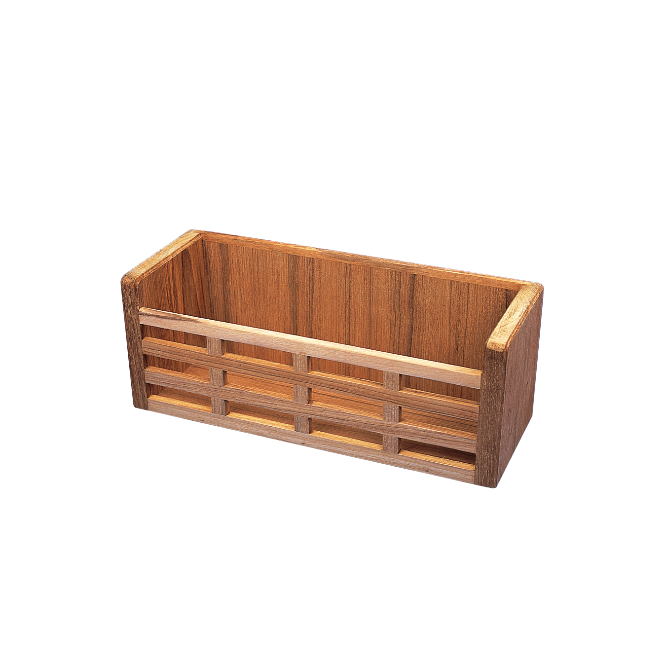 Teak Wandregal Gitterlook <i> verschiedene Maße </i> – Bild 2