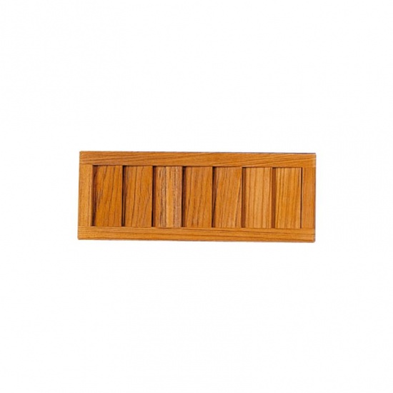 Teak Jalousie zum Einbau <i> verschiedene Maße </i> – Bild 2