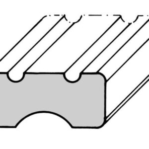 Teak Profilleiste für Badeleiter <i> verschiedene Profilmaße </i>  <i> Länge ab 45 cm </i>