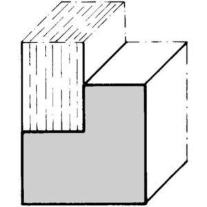Sapeli Falzleiste <i> verschiedene Profilmaße </i>  <i> Länge ab 45 cm </i>