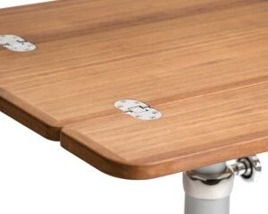 Teak-Massiv Klapptischplatte <i> beidseitig klappbar </i> <i> verschiedene Maße </i>