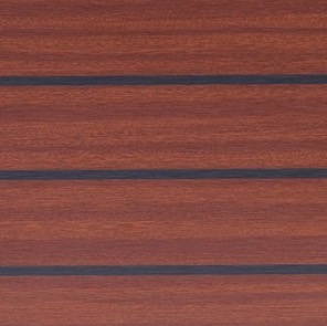 HPL/Laminat Mahagoni dunkle Ader Holznachbildung <i> mit Trägerplatte Okoumé </i>  <i> Plattenstärke 6 oder 15 mm </i>  <i> Plattengröße ab 150 × 60 cm </i>