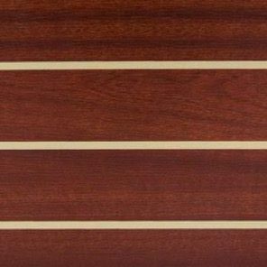 HPL/Laminat Mahagoni helle Ader Holznachbildung <i> ohne Trägerplatte </i> <i> nur 0,9 mm dünn </i> <i> Plattengröße ab 150 × 60 cm </i>