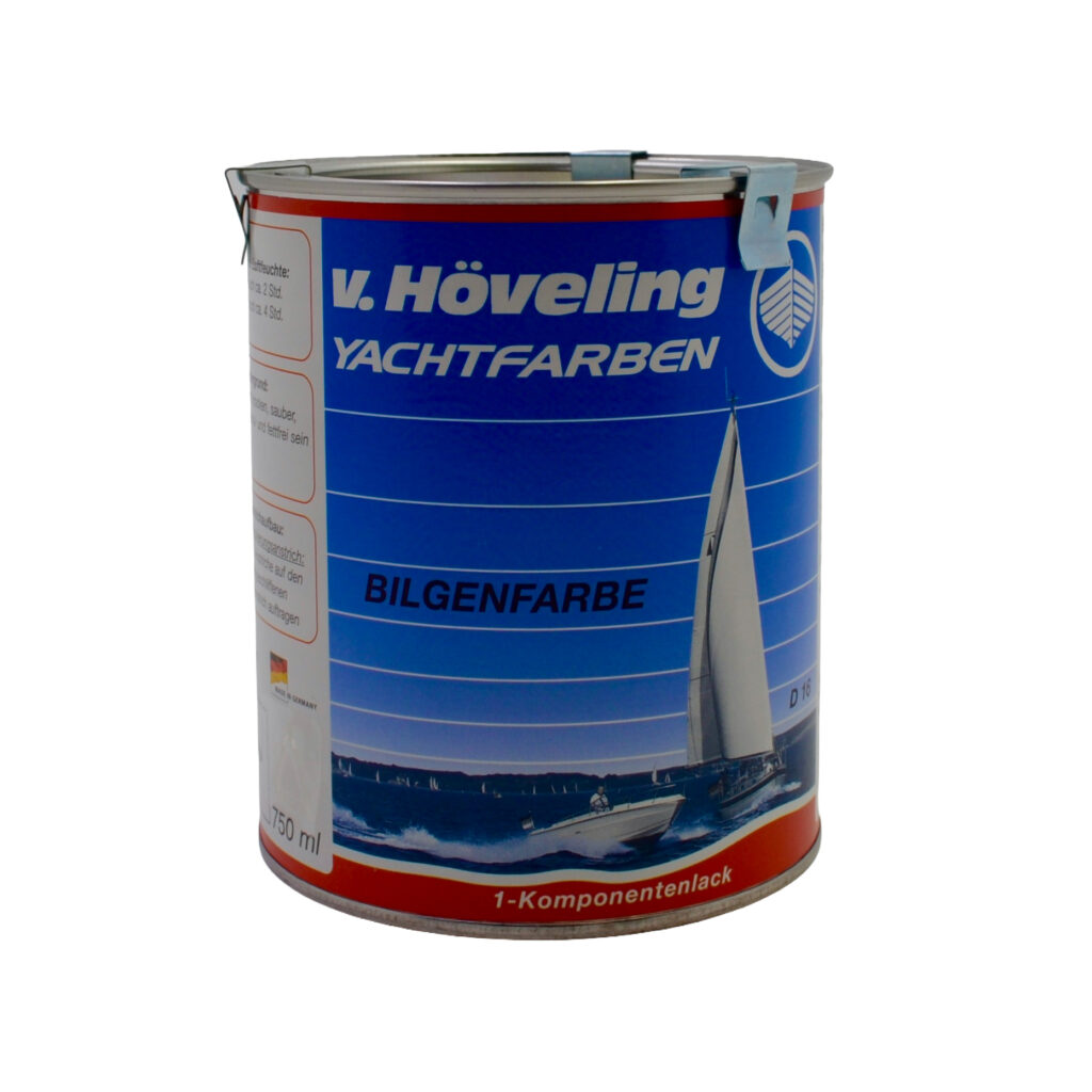 Bilgenfarbe D 16 <i> von Höveling </i> <i> Farbe: grau, glänzend </i> <i> 750 ml </i>