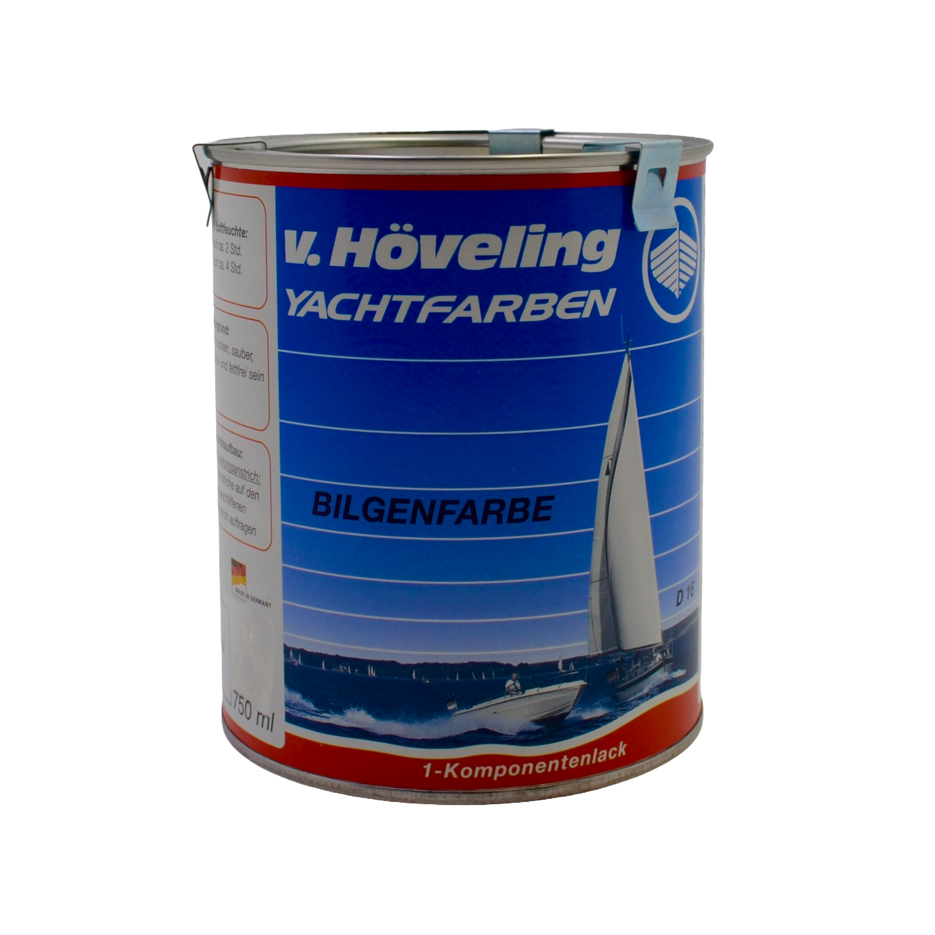 Bilgenfarbe D 16<i>von Höveling</i><i>Farbe: grau, glänzend</i><i>750 ml</i>