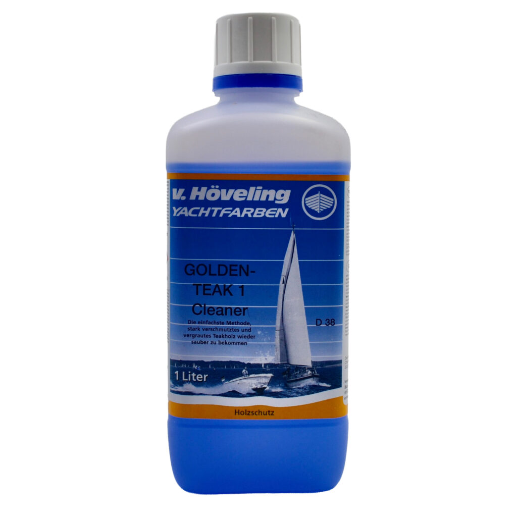 Golden Teak 1 Cleaner D 38 <i> von Höveling </i> <i> farblos </i> <i> 1 Liter </i>