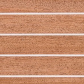 Khaya-Mahagoni Stabdecksplatte helle Ader<i>mit Trägerplatte Okoumé</i><i>ca. 1,3 mm Messerfurnier</i><i>Plattegröße ab 124 x 60 cm</i>