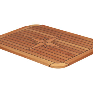 Teak Tischplatte Marine <i> rechteckig </i>  <i> Modell Premium </i>  <i> verschiedene Maße </i>