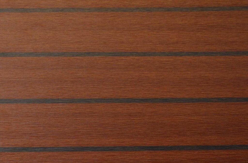 HPL/Laminat Mahagoni dunkle Ader Holznachbildung <i> ohne Trägerplatte </i> <i> nur 0,9 mm dünn </i> <i> Plattengröße ab 150 × 60 cm </i>