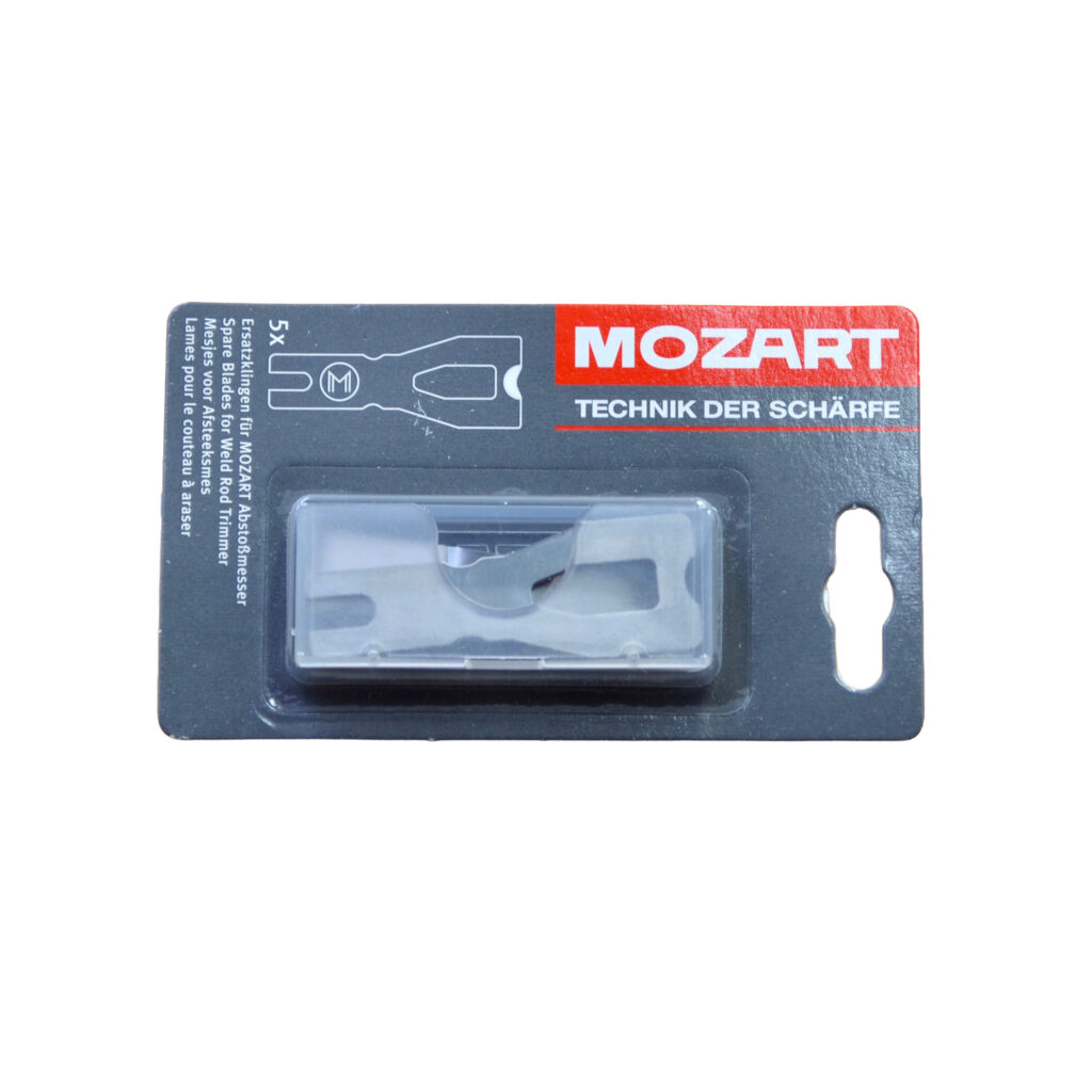 Klingen für Teakdeckwerkzeug Fugenmesser/Abstoßmesser (Mozart) <i> je 5 Stück </i>