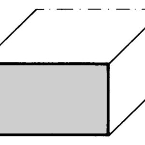 Sapeli Rechteckleiste<i>verschiedene Profilmaße</i><i>Länge ab 45 cm</i>