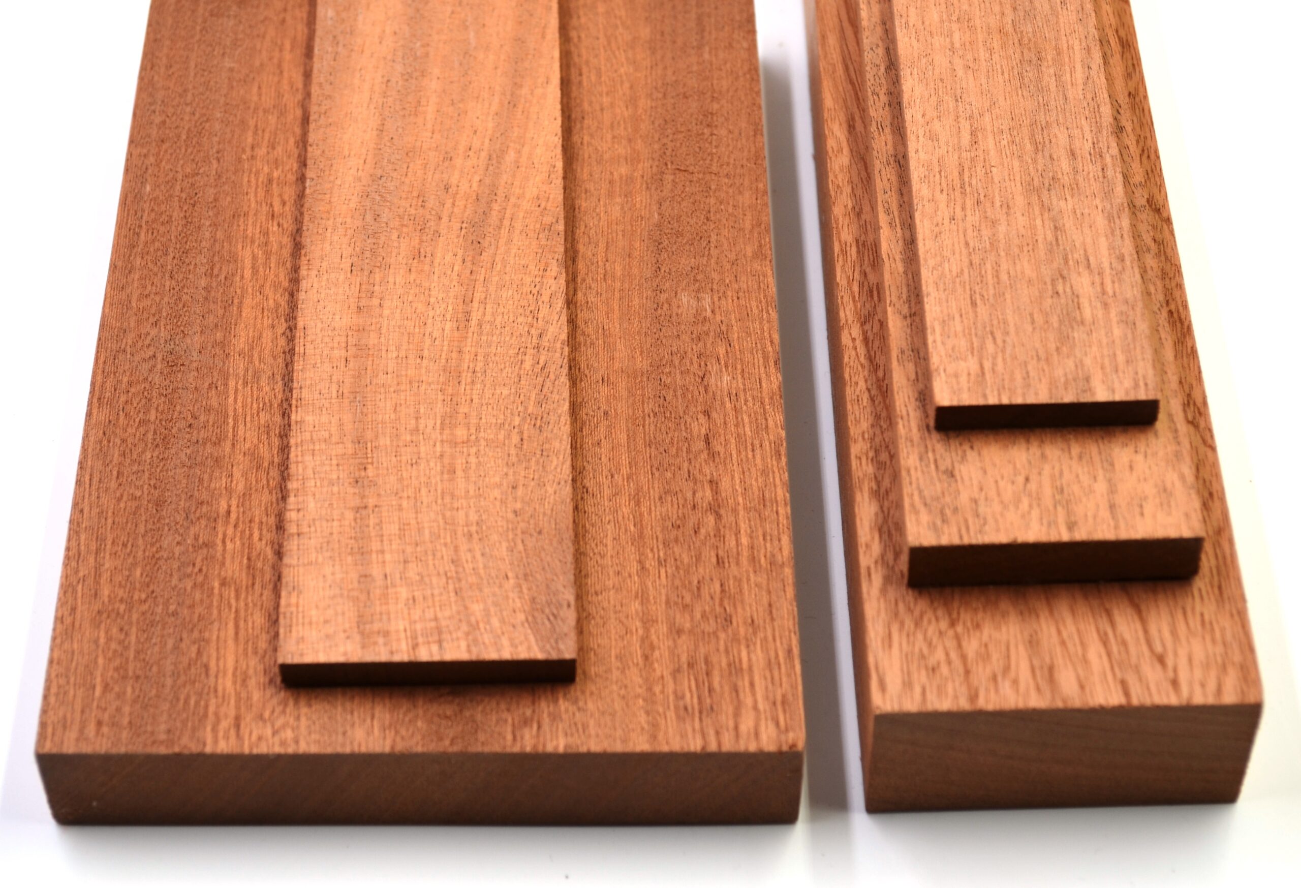 Sapeli Rechteckleiste <i> verschiedene Profilmaße </i> <i> Länge ab 45 cm </i> – Bild 3