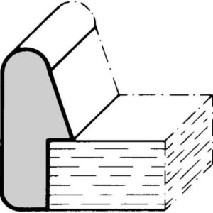 Teak Schlingerleiste <i> verschiedene Profilmaße </i>  <i> Länge ab 45 cm </i>