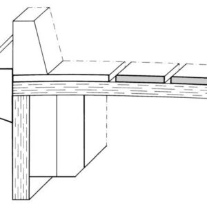 Teak Stabdeckleiste zur Verlegung von Stabdecks in Halbrifts/Rifts<i>verschiedene Profilmaße</i><i>Länge ab 45 cm</i>