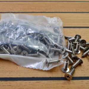 Stabdeckschrauben V2A <i> besonders flacher Kopf </i>  <i> 4,8 x 16 mm </i>