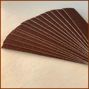 Fugenschleifer Ersatzschleifpapier <i> Körnung P 60/P80 </i>  <i> 10 Stück </i>