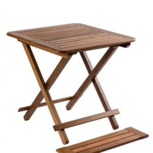 Teak Klapptisch variabel <i> Maße: Länge 60 cm, Höhe 70 cm, Breite 76 cm bzw. 60 cm>/i> <i> geölt oder ungeölt </i>