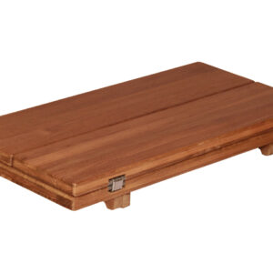 Teak Tischplatte Marine <i> beidseitig klappbar </i> <i> Ausführung Standard </i> <i> zusammengeklappt 33 cm </i>