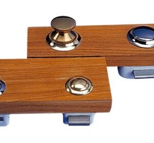 Druckknopfverschluss für Schranktüren und Schubladen<i>verschiedene Durchmesser</i><i>Messing oder Chrom</i>