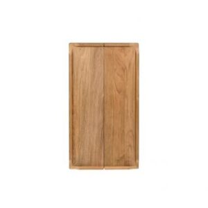 Teak-Massiv Klapptischplatte mit Rand <i> beidseitig klappbar </i> <i> verschiedene Maße </i>