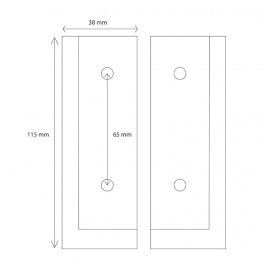 Teak Smartphone Halter <i> flexibel für alle Modelle </i> <i> (Art. 5861) </i> – Bild 2